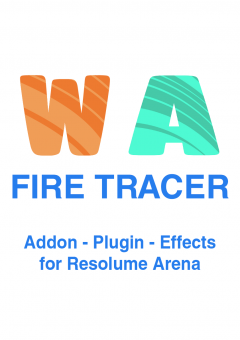 Fire Tracer _Addon|Plugin|Effects|Wire_Resolume Arena_All