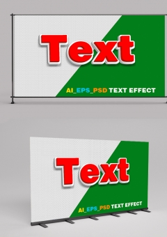 Text Effect 3D Offer Text Style 2406048