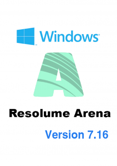 Resolume Arena 7.16 Windows