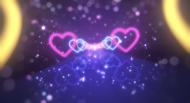 Animation Colours Hearts Trái tim - 090324003