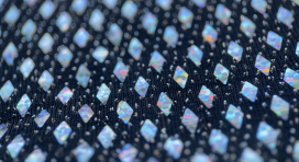Fabric With Embroidered Crystals Slider Shot - 040324002