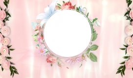 Garland Wedding Background 050724006