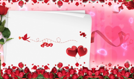 Red Flower Wedding Backgrounds