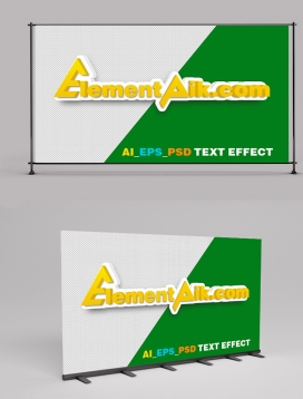 Delivery 3D Text Effect Generator Style Effect