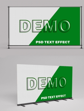 Water 3D Text Effect
