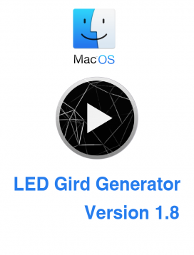 LED Gird Generator by Tom Bassford_Addon|Plugin|Effects|Wire_Resolume Arena_macOS