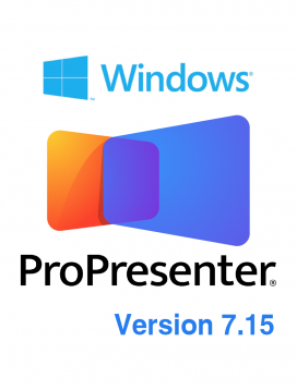 ProPresenter Version 7.15_Windows