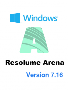 Resolume Arena 7.16 Windows