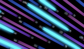 Bright Straight Lines Neon Lights Technology 120724030