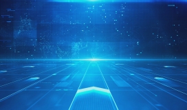 Technology Enterprise Blue Light Background 100724013