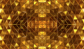 Golden triangle abstract stage 060724001