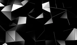 Moving Polygonal Triangle Background 070724004