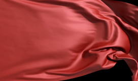 Red Silk Cloth 080724018