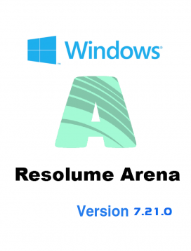 Resolume Arena 7.21.0 rev 37521